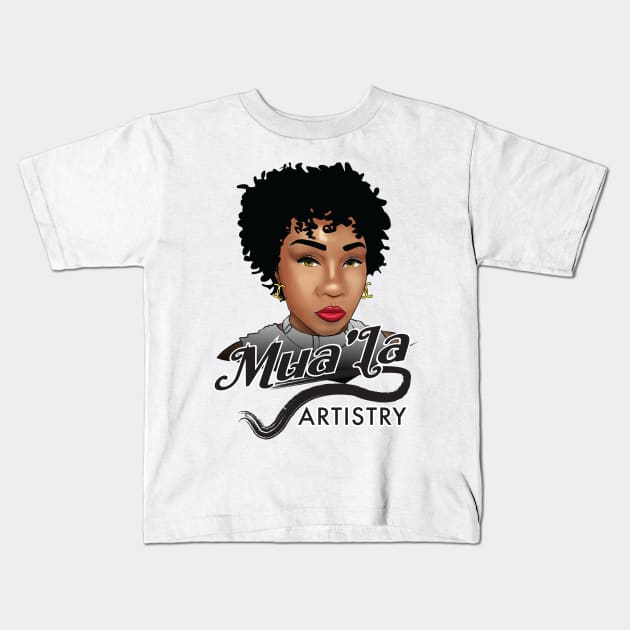 Mua'La artistry Kids T-Shirt by Dan_via_winter